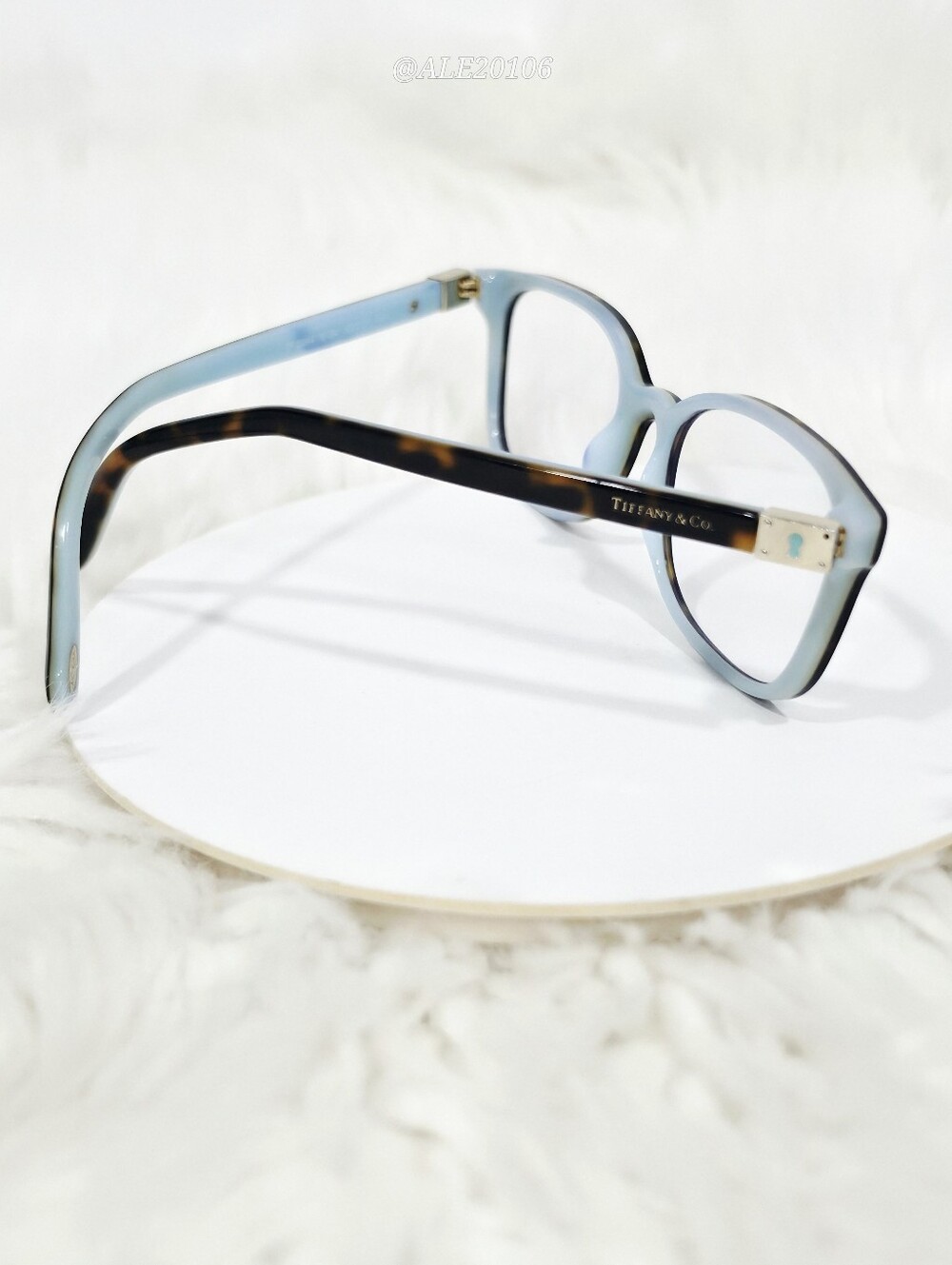 Tiffany & Co TF2094 Blue Tortoise Prescription Eyeglass Frames - Picture 10 of 11